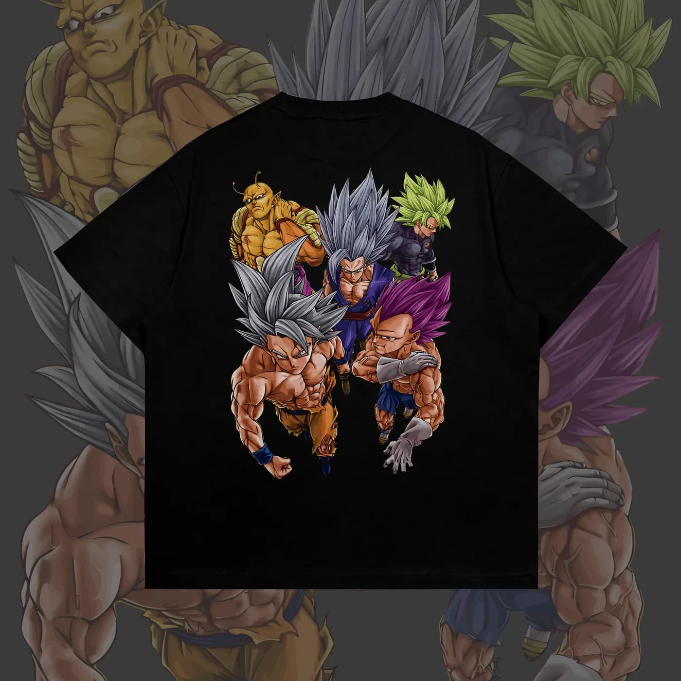 Dragon Ball Shirt (Black), back view