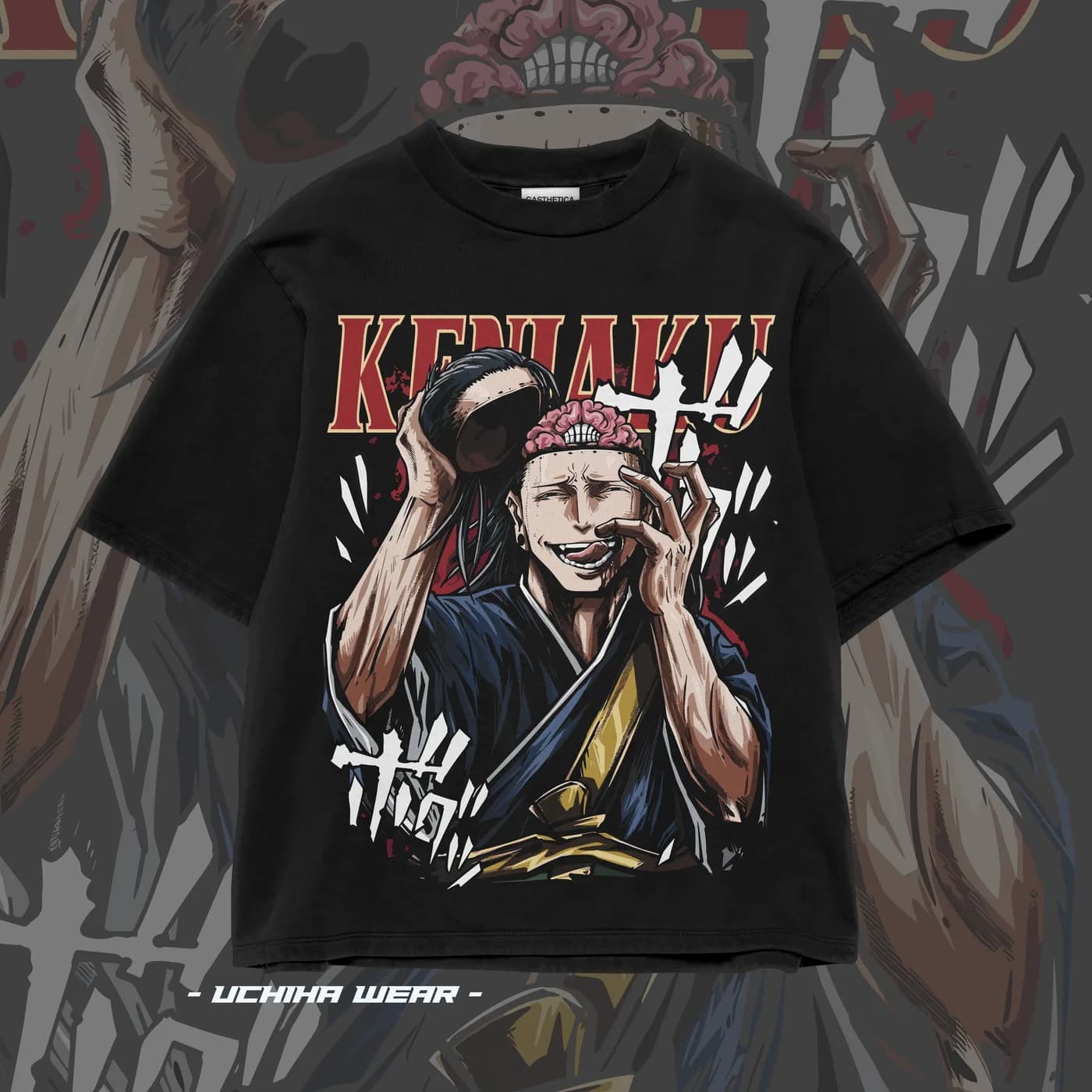 Kenjaku Jujutsu Kaisen Shirt (Black)