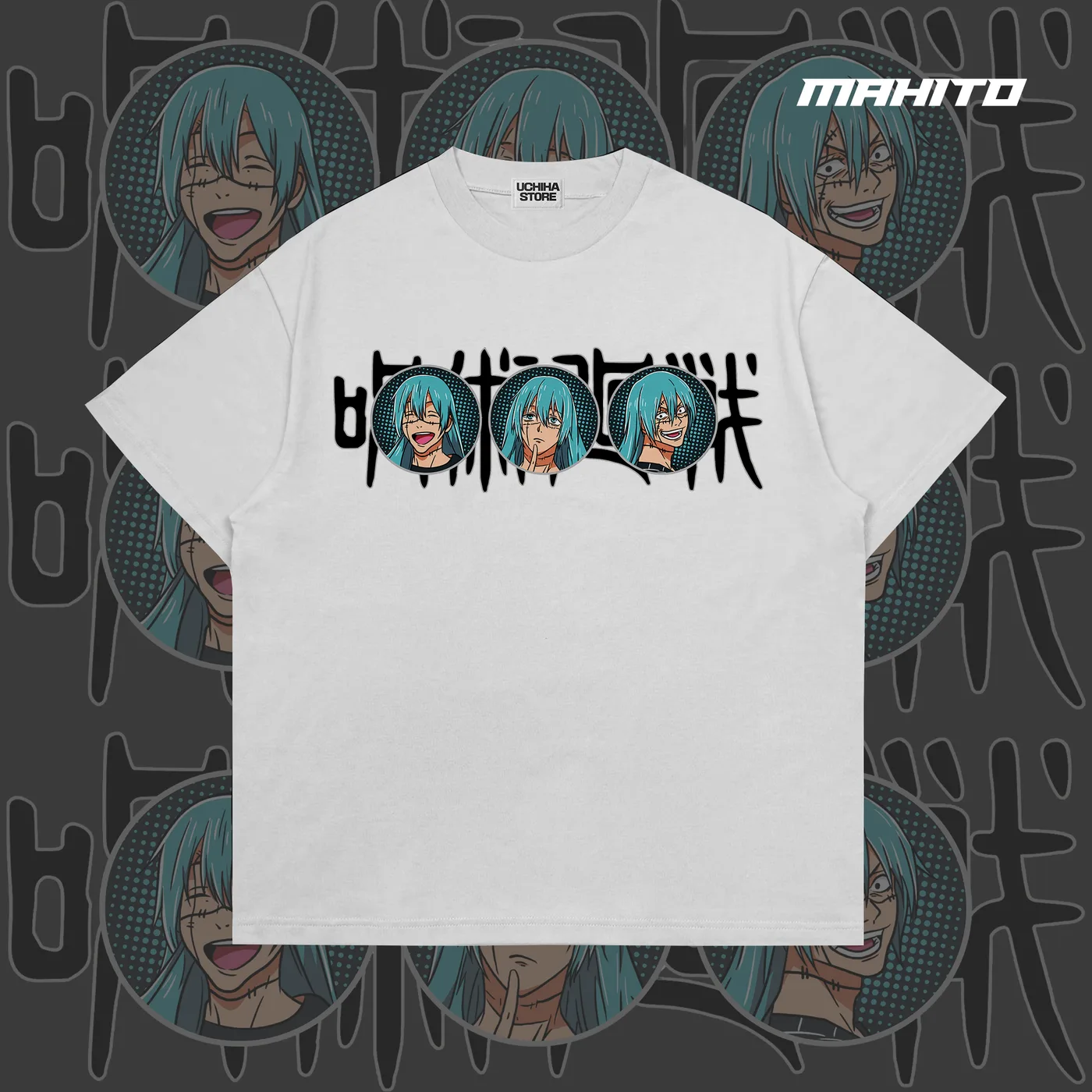 Mahito Jujutsu Kaisen Shirt (White)