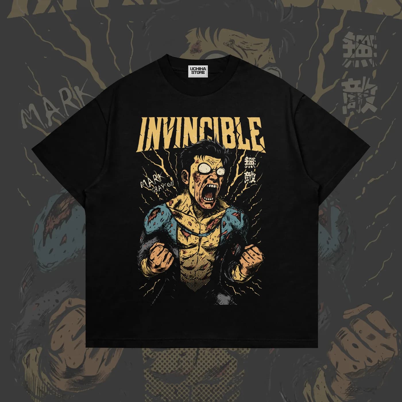 Mark Grayson Invincible Shirt (Black)