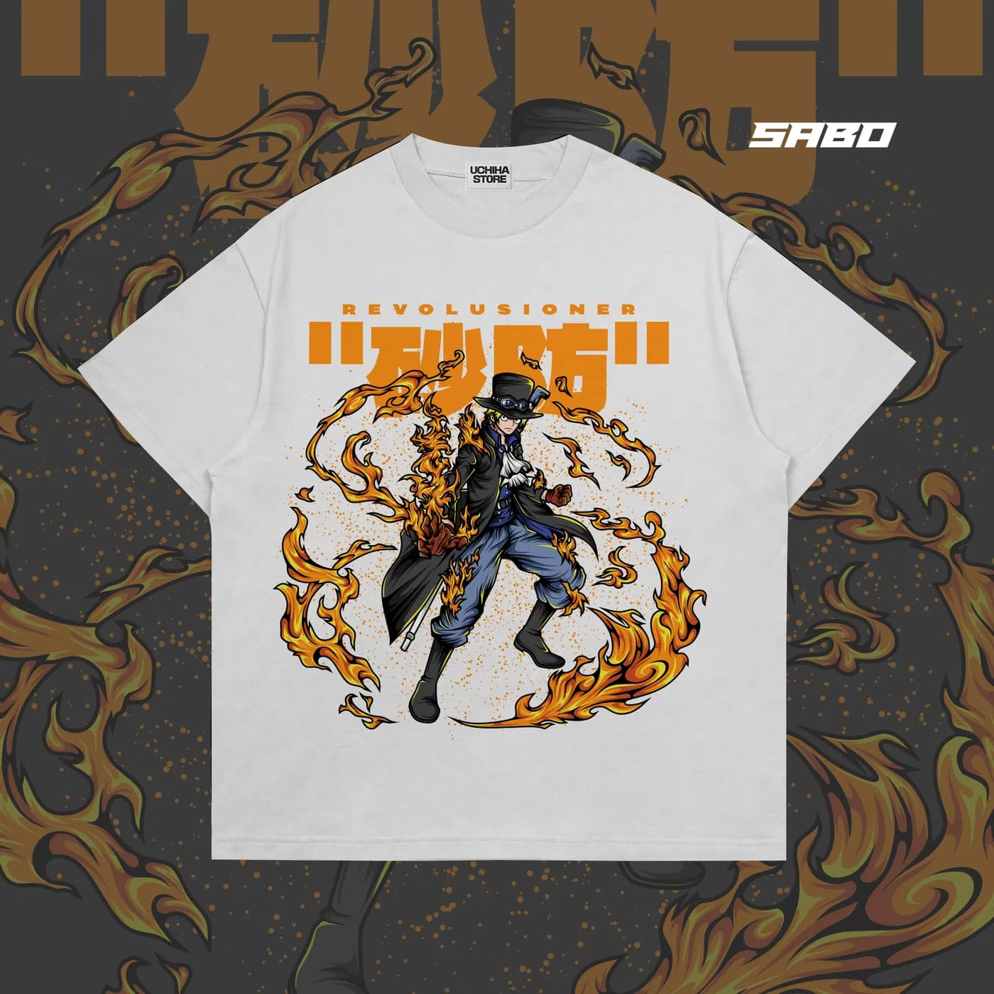 Sabo One Piece Shirt (White)