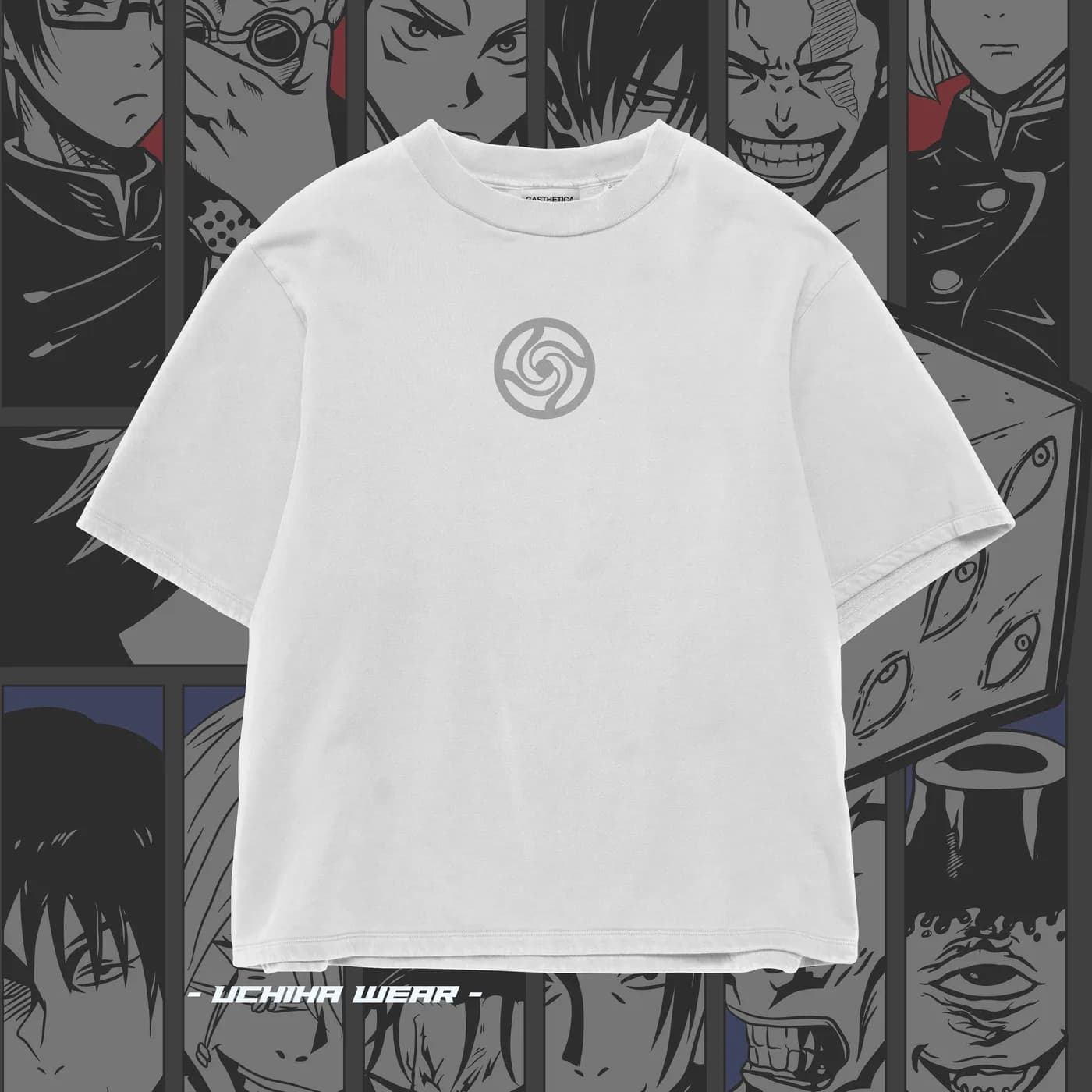 Sorcerers Jujutsu Kaisen Shirt (White), front view