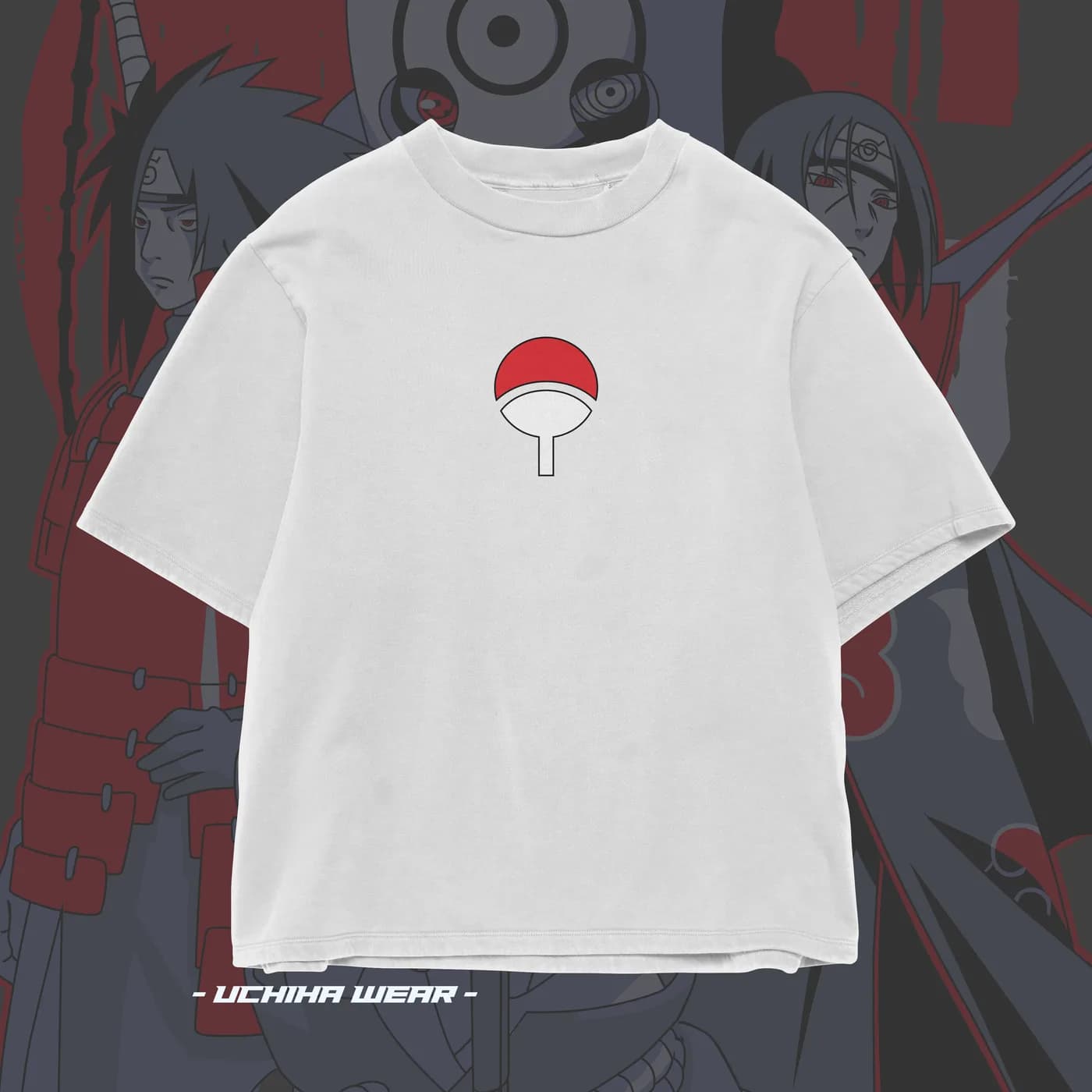 Uchiha Clan White Shirt