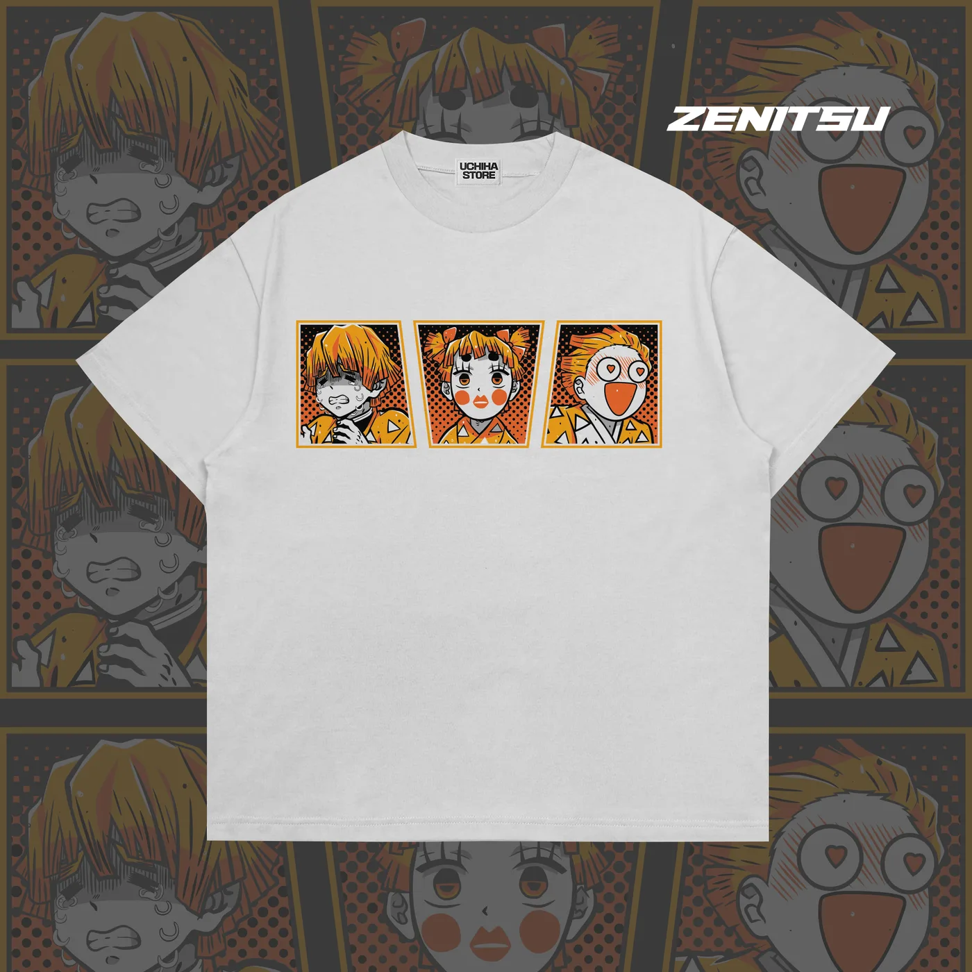 Zenitsu Demon Slayer Shirt (White)